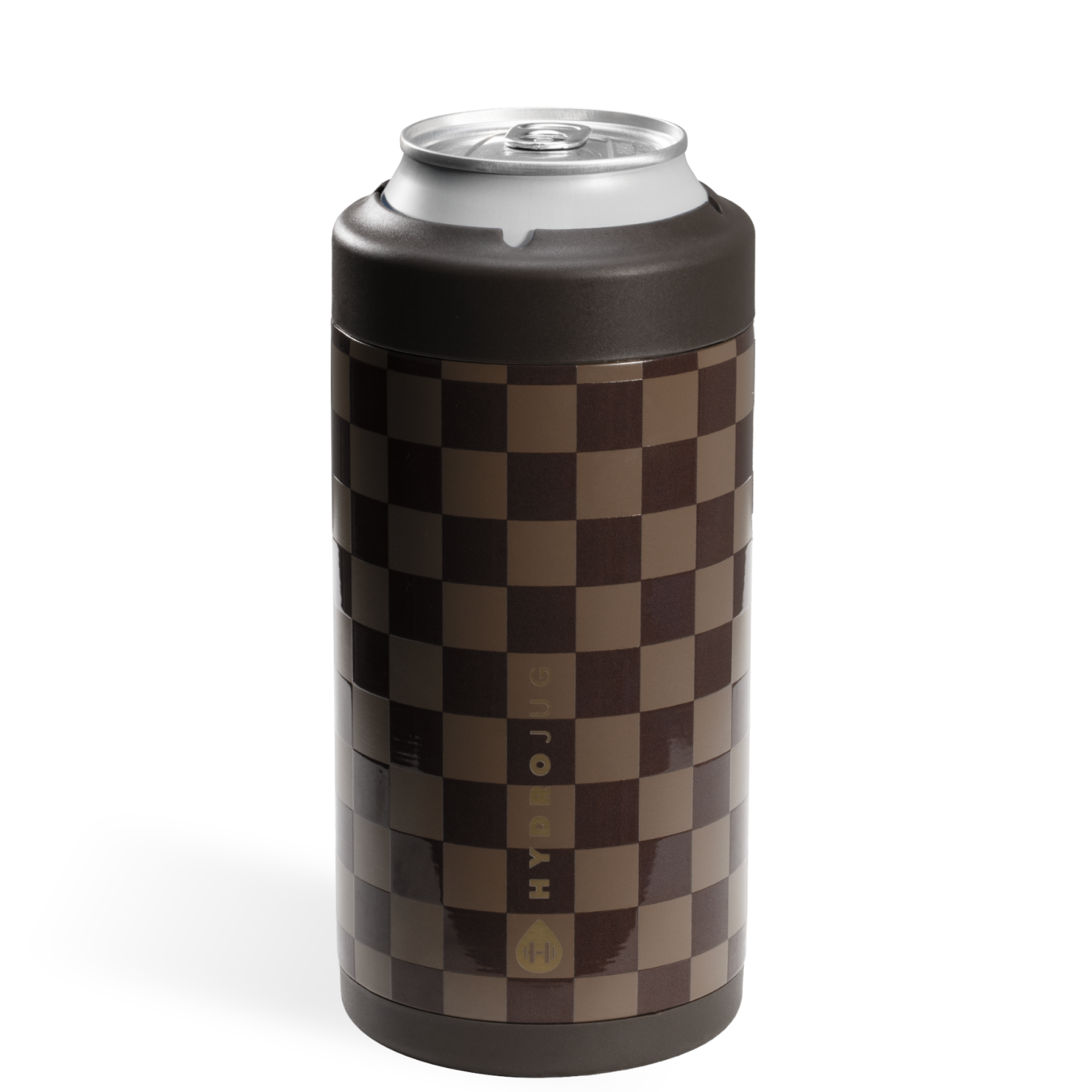 Autumn Checkers-Can Cooler (16oz)