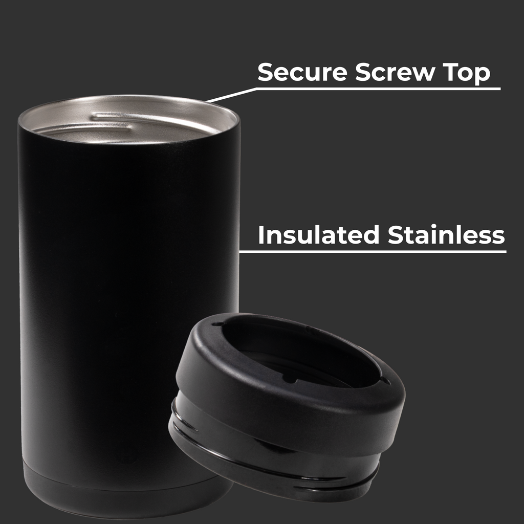 Black-Can Cooler (16oz)