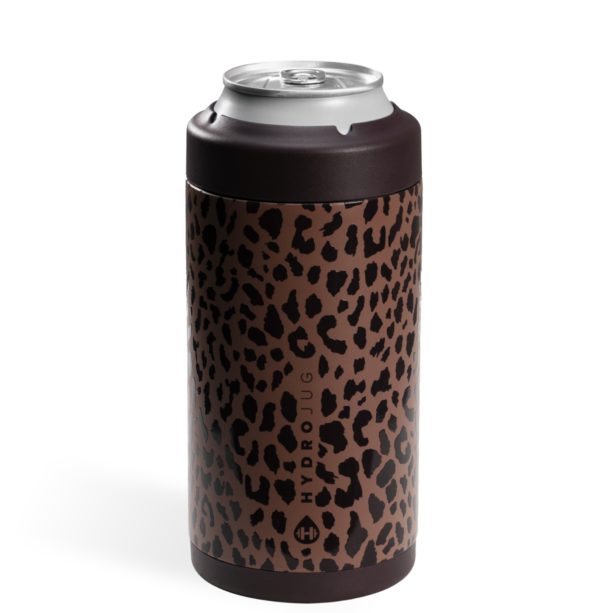 Brown Leopard-Can Cooler (16oz)