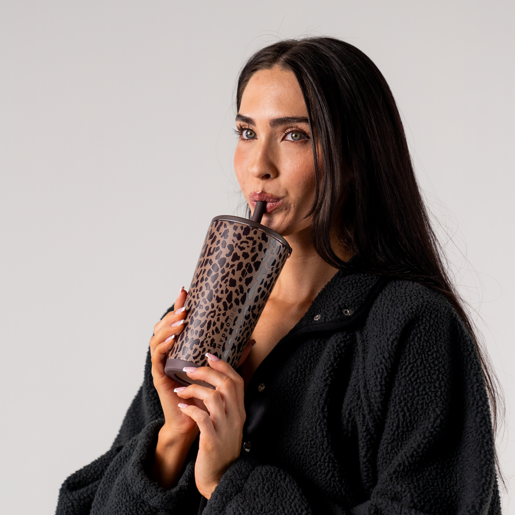 Brown Leopard-Everyday Tumbler 20oz
