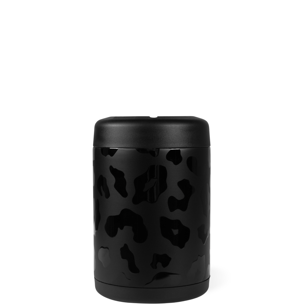 Black Leopard-Can Cooler (Standard)