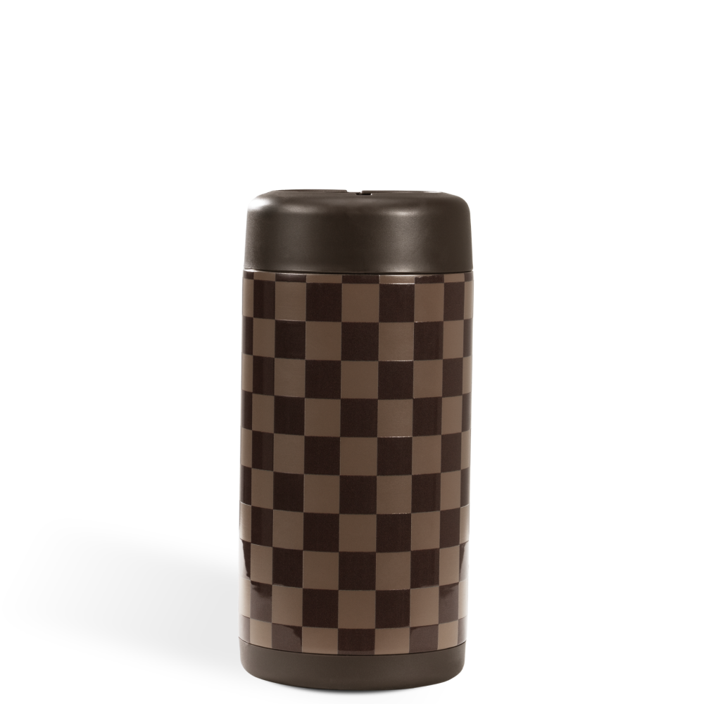 Autumn Checkers-Can Cooler (Slim)