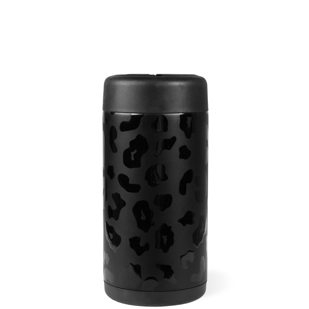Black Leopard-Can Cooler (Standard)