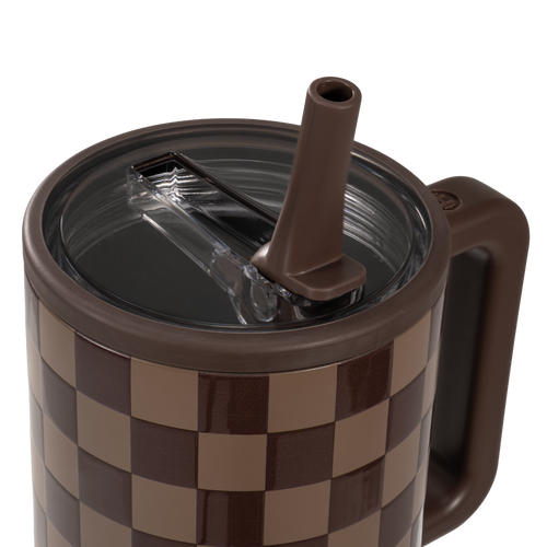 Autumn Checkers-Traveler (32oz)