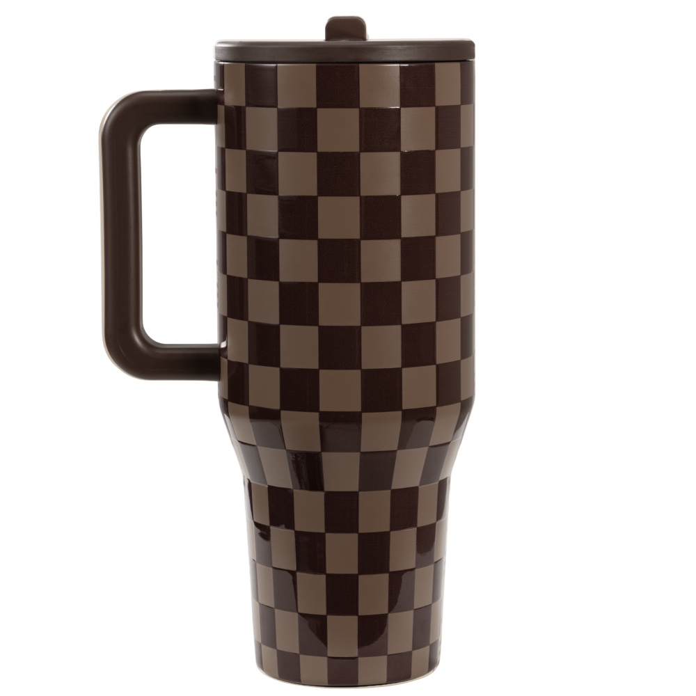 Autumn Checkers-Traveler (40oz)