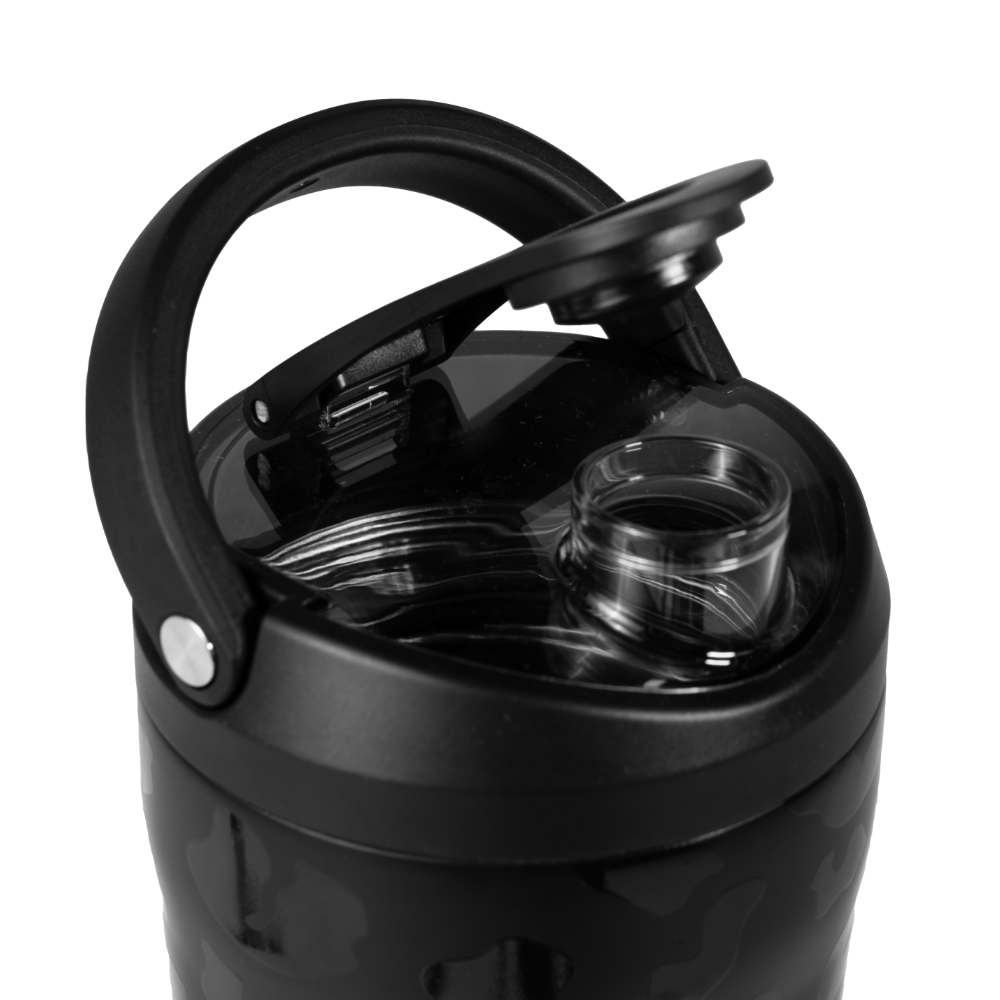 Black Leopard-Insulated Shaker (24oz)